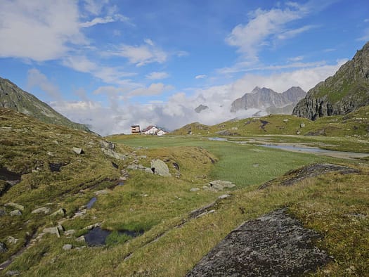 Neue Regensburger Hütte 2.286 m (Wanderung) Neue Regensburger Huette 2.286 m Wanderung 16