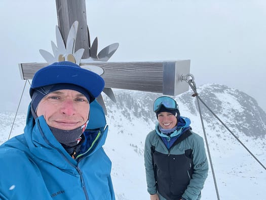 Hochfeld Sattel 2.290 m Steinkarspitze 2.287 m Skitour 1