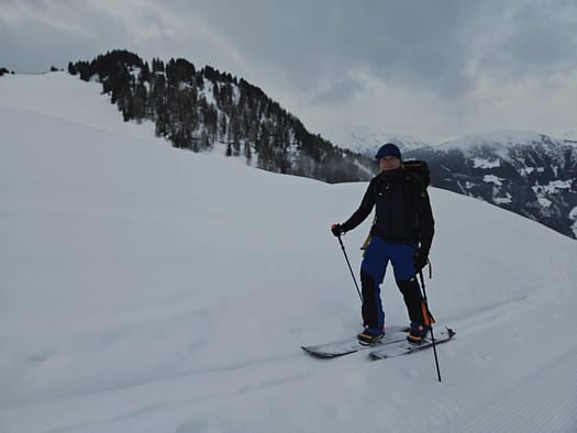 Hochfeld Sattel 2.290 m Steinkarspitze 2.287 m Skitour 13
