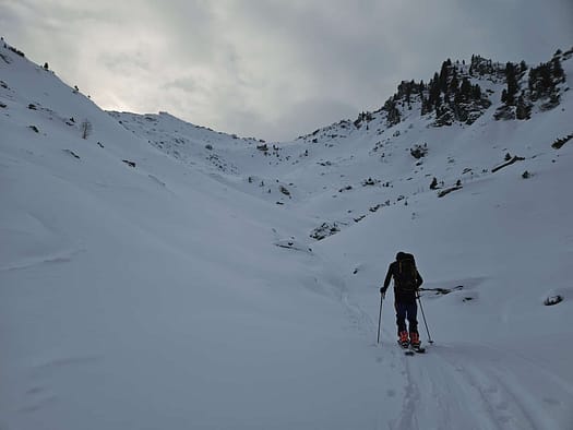 Hochfeld Sattel 2.290 m Steinkarspitze 2.287 m Skitour 17