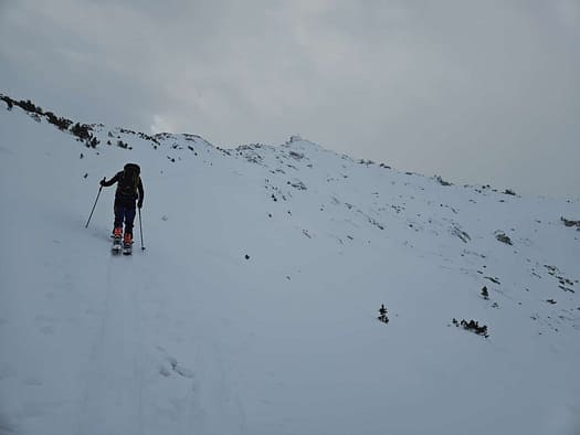Hochfeld Sattel 2.290 m Steinkarspitze 2.287 m Skitour 19