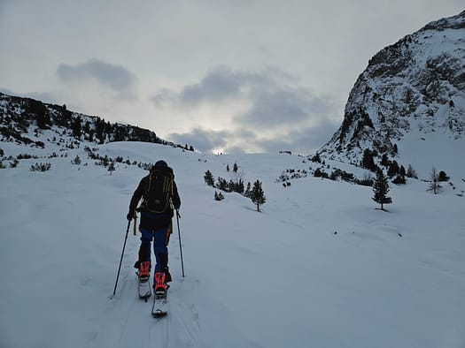 Hochfeld Sattel 2.290 m Steinkarspitze 2.287 m Skitour 9