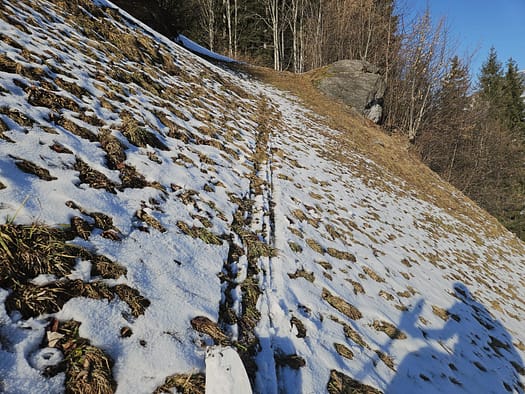 Aschau Abfahrtshütte (Skitour) Aschau Abfahrtshuette Pistenskitour 3