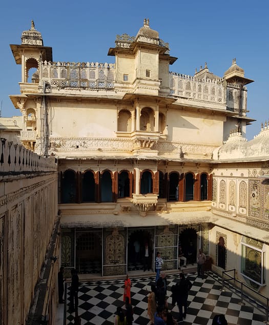 Udaipur - Stadtpalast Museum & Jagdish Tempel Stadtpalast Museum Udaipur 17
