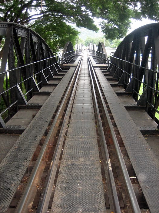Kanchanaburi Brücke über den Kwai Death Railway