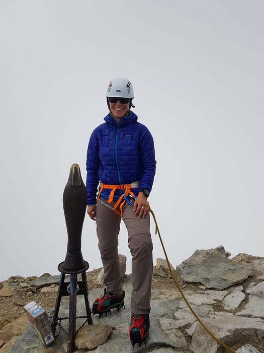 Parrotspitze 4.432 m, Vincentpyramide 4.215 m, Punta Giordani 4.046 m (Hochtour) Punta Giodani 7