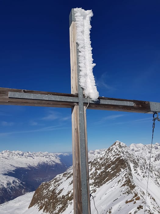 Wurmkogel 3.082 m (Pistenskitour) Wurmkogel