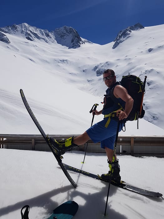 Greizer Hütte 2.227 m (Skitour) Schwarzenstein Felskoepfl Skitour 13