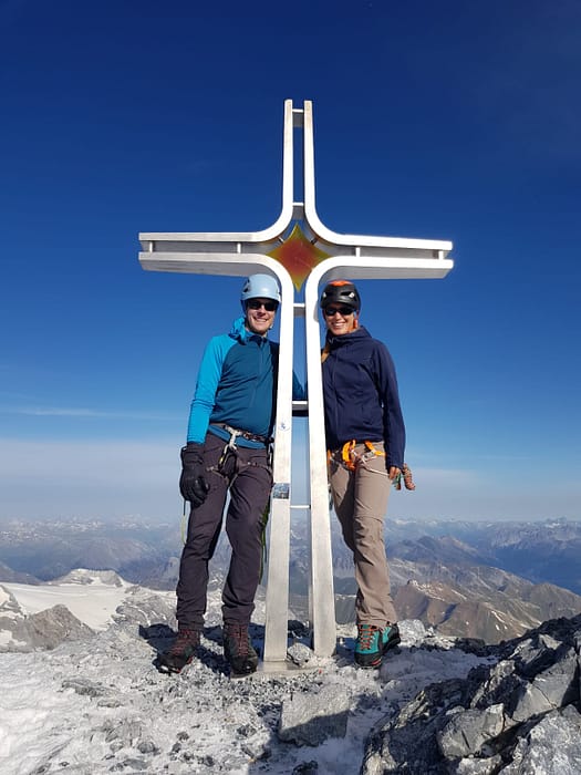 Ortler 3.905 m über Hintergrat (Hochtour) Ortler 3.905 m ueber Hintergrat Hochtour 27