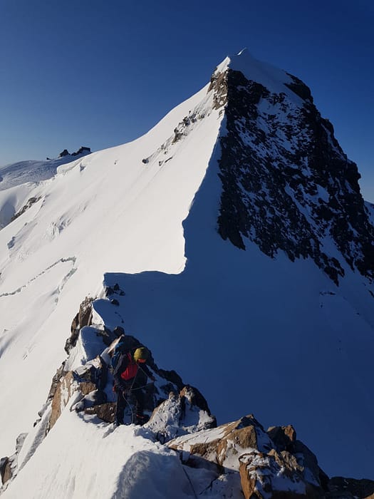 Dufourspitze 4.634 m Überschreitung (Hochtour) Dufourspitze 4.634 m Ueberschreitung Hochtour 35