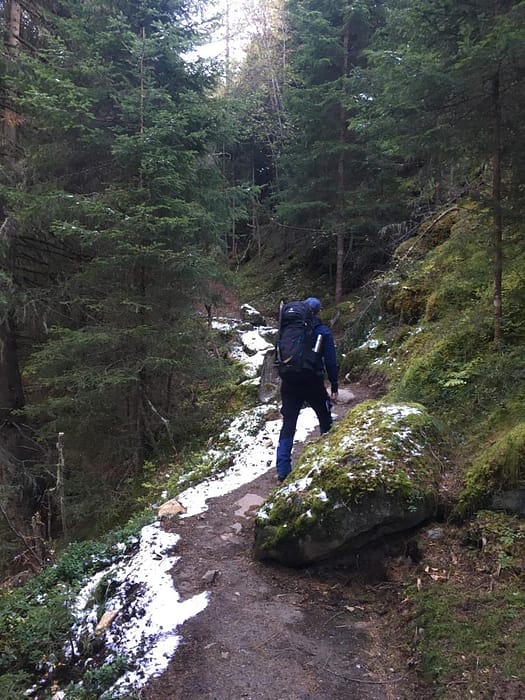 Amberger Hütte 2.135 m (Wanderung) Schrankogel 3.497 m Ueberschreitung Bergtour 6