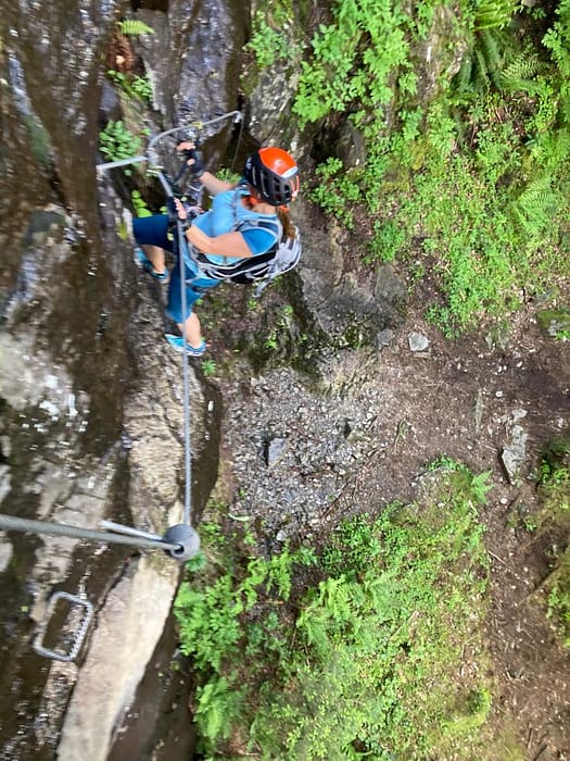 Nasenwand (Klettersteig) Nasenwand Klettersteig 1