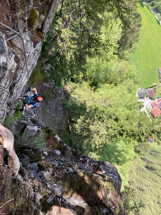 Nasenwand (Klettersteig) Nasenwand Klettersteig 11