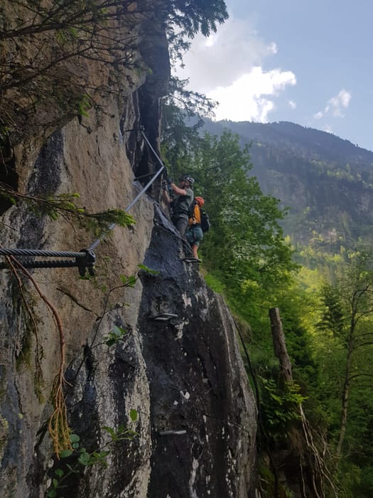 Nasenwand (Klettersteig) Nasenwand Klettersteig 22
