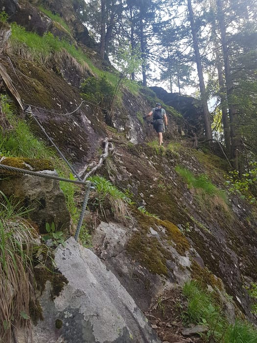 Nasenwand (Klettersteig) Nasenwand Klettersteig 23