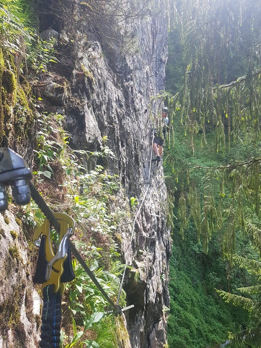Nasenwand (Klettersteig) Nasenwand Klettersteig 24