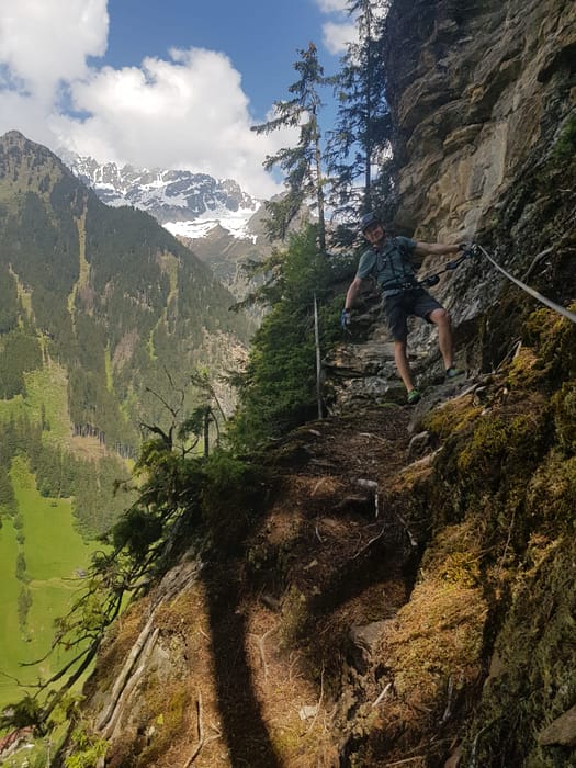 Nasenwand (Klettersteig) Nasenwand Klettersteig 25 1