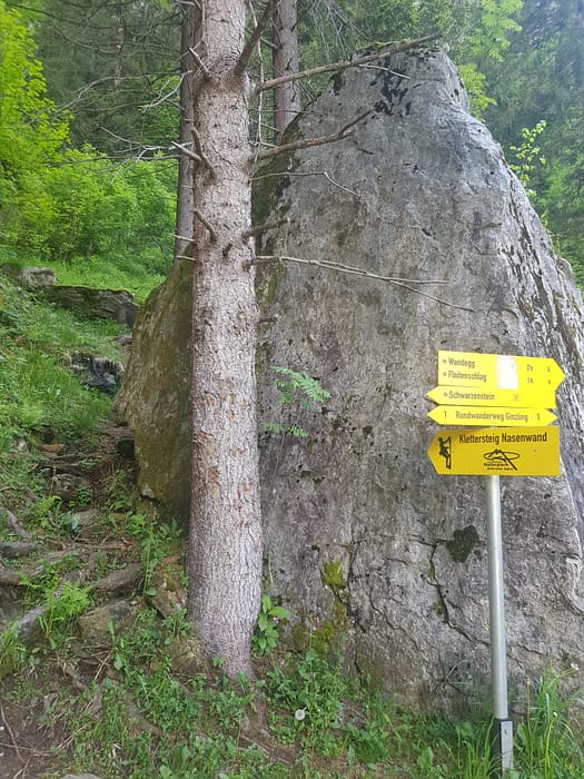 Nasenwand (Klettersteig) Nasenwand Klettersteig 31