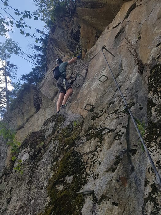 Nasenwand (Klettersteig) Nasenwand Klettersteig 33