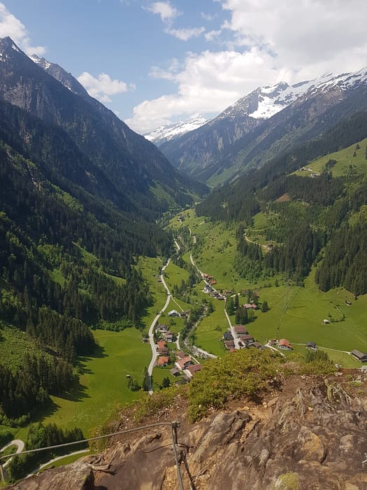 Nasenwand (Klettersteig) Nasenwand Klettersteig 35
