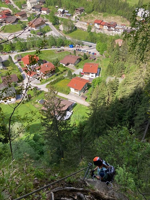 Nasenwand (Klettersteig) Nasenwand Klettersteig 4