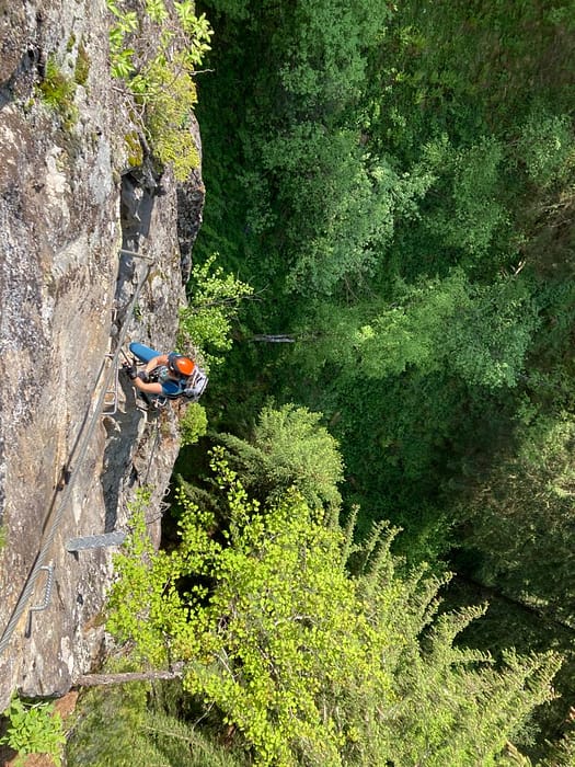 Nasenwand (Klettersteig) Nasenwand Klettersteig 7