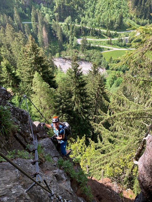 Nasenwand (Klettersteig) Nasenwand Klettersteig 8