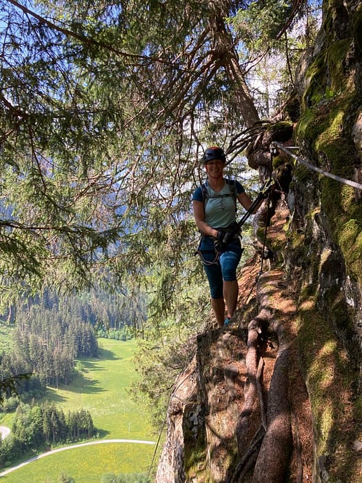 Nasenwand (Klettersteig) Nasenwand Klettersteig 9