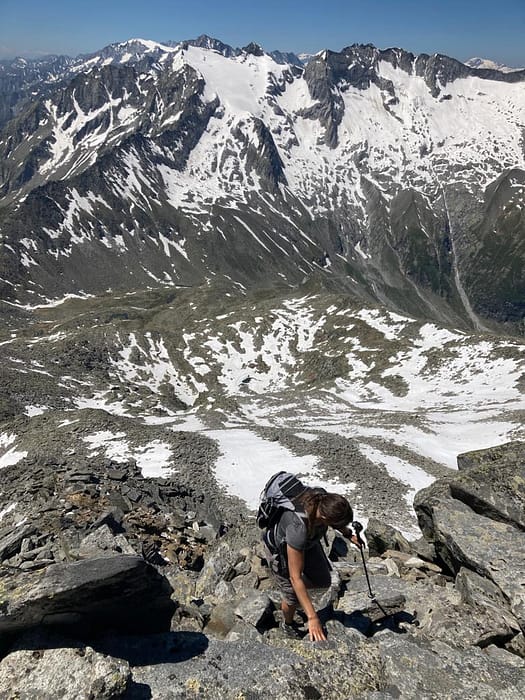 Napfspitze 3.144 m (Bike & Hike) Napfspitze 3.144 m alias Dreieckerte Bike Hike 29