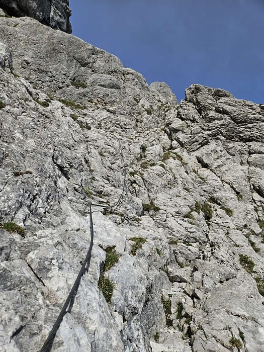Lamsenspitze 2.508 m (Klettersteig) Lamsenspitze 2.508 m Klettersteig 4