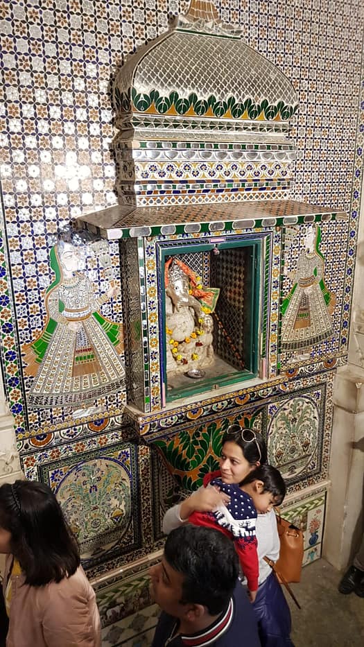 Udaipur - Stadtpalast Museum & Jagdish Tempel Stadtpalast Museum Udaipur 5