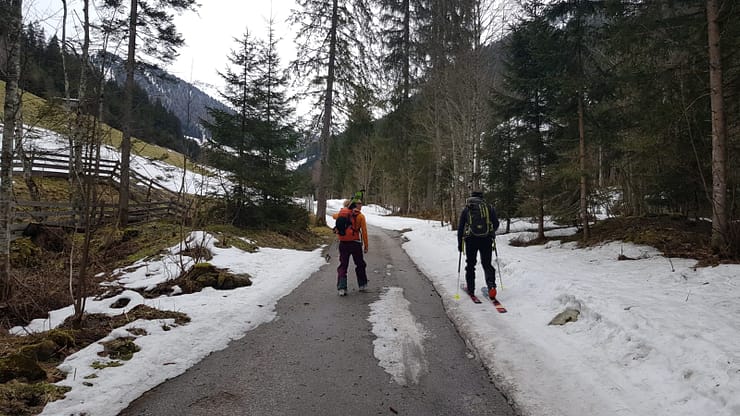 Kleines Beil 2.197 m (Skitour) Kleines Beil