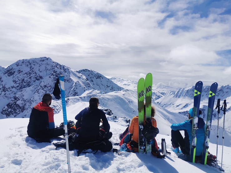 Kleines Beil 2.197 m (Skitour) Kleines Beil