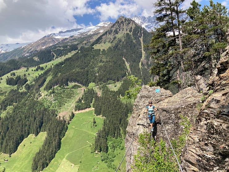 Nasenwand (Klettersteig) Nasenwand Klettersteig 15