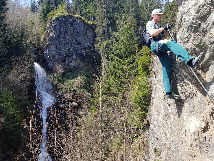 Talbach Wasserfall (Klettersteig) Talbach Wasserfall Klettersteig 14