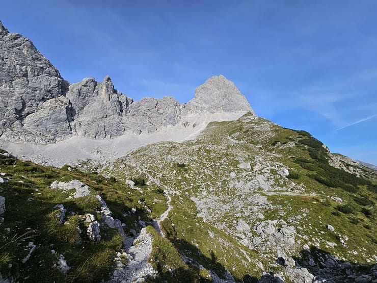Lamsenspitze 2.508 m (Klettersteig) Lamsenspitze 2.508 m Klettersteig 2