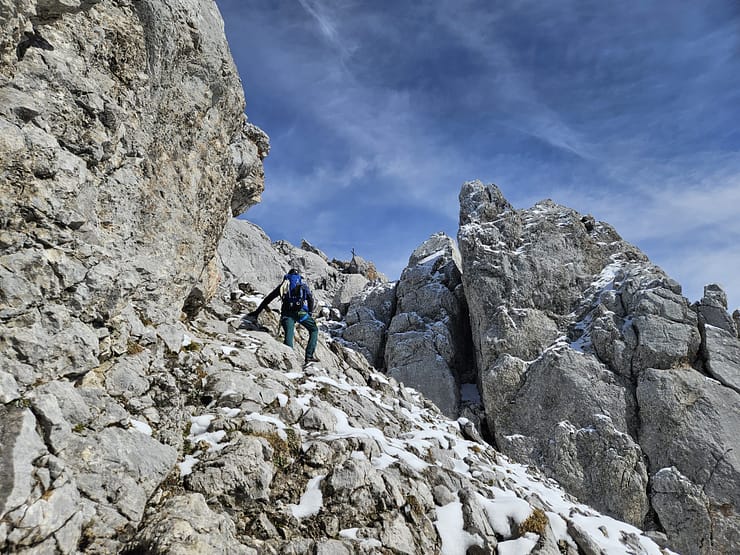 Ellmauer Halt 2.344 m (Klettersteig) Ellmauer Halt 2.344 m Klettersteig 13