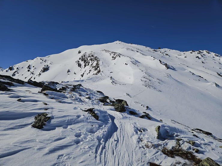 Roßkopf 2576 m (Skitour) Rosskopf 2.576 m Skitour 9