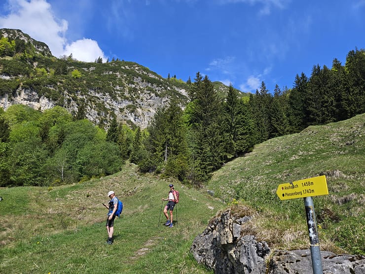 Plessenberg 1.743 m Überschreitung (Bergtour) Plessenberg 1.743 m Ueberschreitung Bergtour 7