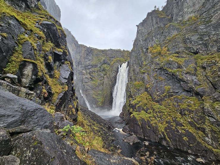 Vøringsfossen - zum Fuß des Wasserfalls (Wanderung) Voringsfossen zum Fuss des Wasserfalls Wanderung 3
