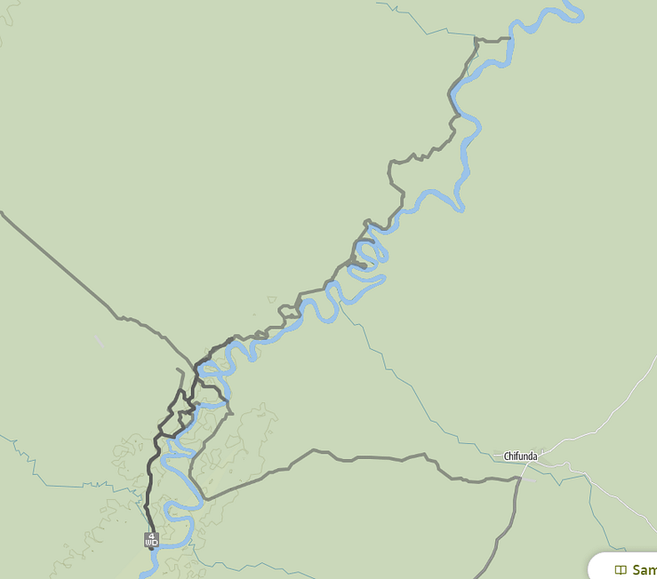 Lower Zambezi Nationalpark - Game drive north np