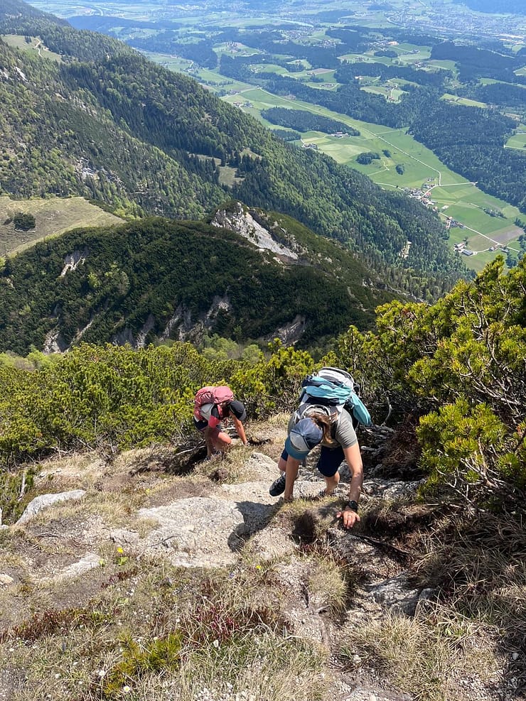 Plessenberg 1.743 m Überschreitung (Bergtour) Plessenberg 1.743 m Ueberschreitung Bergtour 5 1