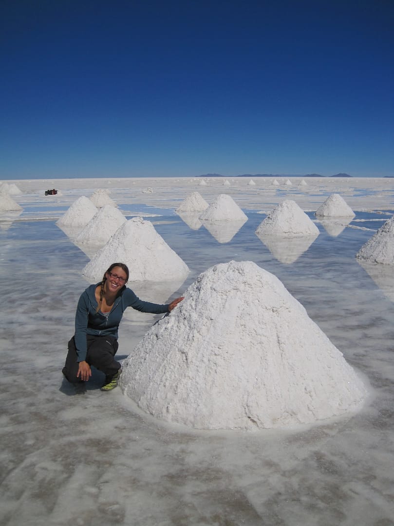 Uyuni Salzproduktion