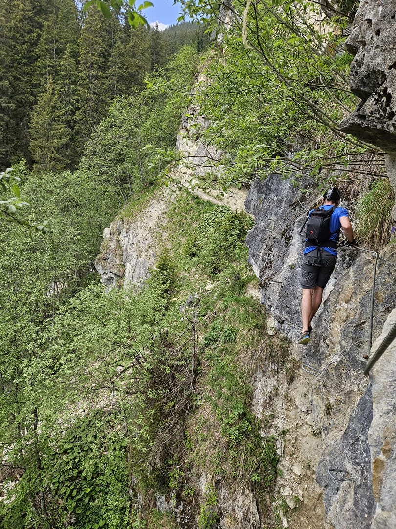 Riederklamm (Klettersteig) Riederklamm Klettersteig 15