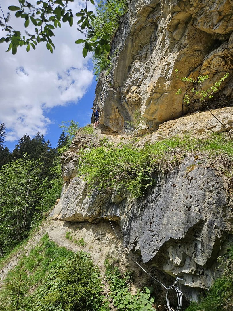 Riederklamm (Klettersteig) Riederklamm Klettersteig 16