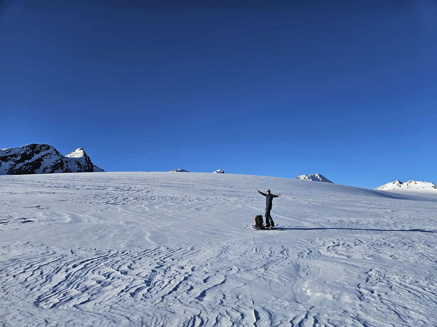 Hochvernaglwand 3.433 m & Mittlere Hintereisspitze 3.450 m (Skihochtour) Hochvernaglwand 3.433 m Mittlere Hintereisspitze 3.450 m Skihochtourbr 12