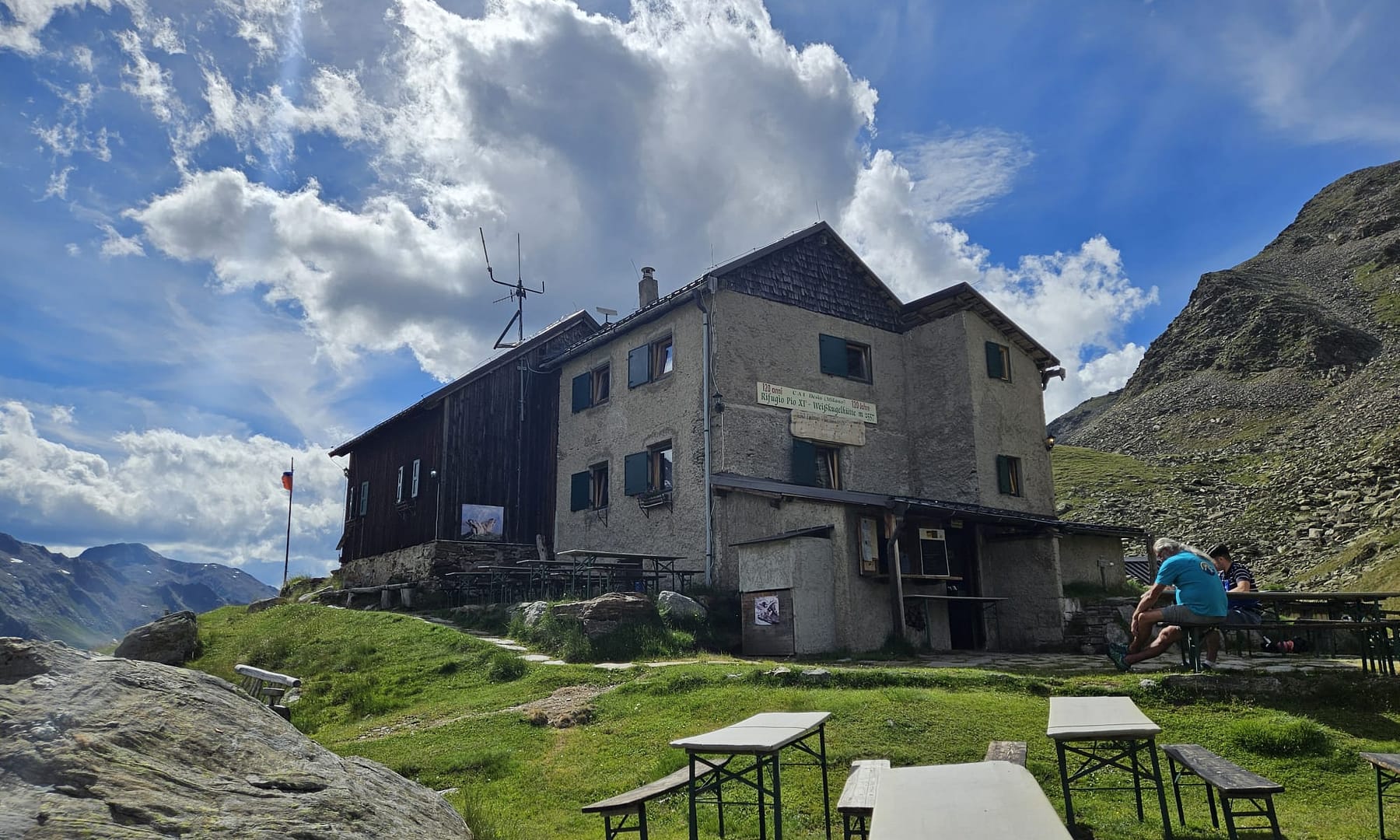 Weisskugelhuette 2.544 m Wanderung 15