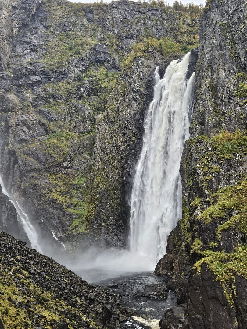 Vøringsfossen - zum Fuß des Wasserfalls (Wanderung) Vøringsfossen