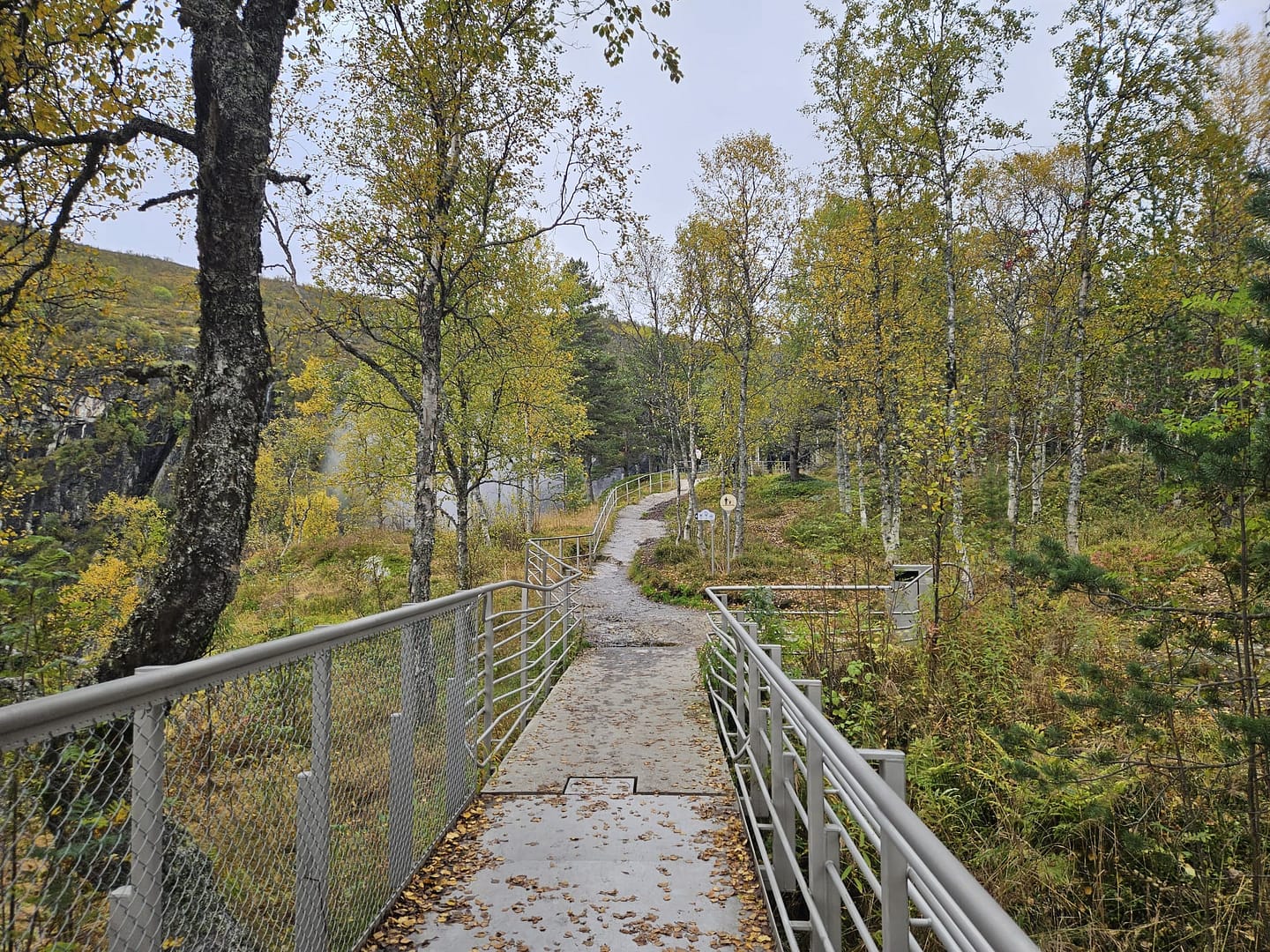 Vøringsfossen - oberer Aussichtsweg (Wanderung) Voringsfossen oberer Aussichts Rundweg Wanderung 3