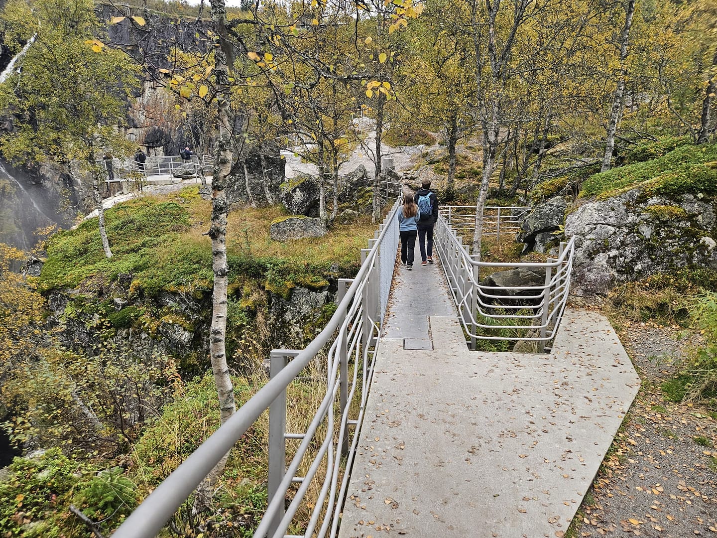 Vøringsfossen - oberer Aussichtsweg (Wanderung) Voringsfossen oberer Aussichts Rundweg Wanderung 4